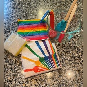 Rainbow Kitchen Items